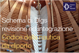 Schema di Dlgs revisione ed integrazione codice della nautica da diporto Schema di Dlgs revisione ed integrazione codice della nautica da diporto