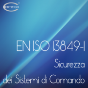EN ISO 13849-1 Sicurezza dei Sistemi di Comando EN ISO 13849-1 Sicurezza dei Sistemi di Comando