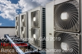 Dichiarazione FGAS 2019: non prevista - Banca dati dal 24.09.2019