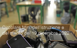 Circolare Min. dell’istruzione e del merito del 19 dicembre 2022
