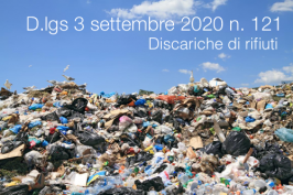 Decreto Legislativo 3 settembre 2020 n. 121 
