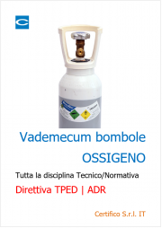 Vademecum bombole ossigeno