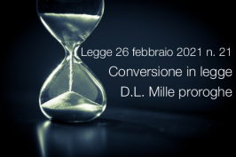 Legge 26 febbraio 2021 n. 21