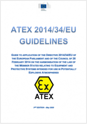 Linee guida nuova direttiva ATEX 2014/34/UE | Maggio 2020 Linee guida nuova direttiva ATEX 2014/34/UE | Maggio 2020