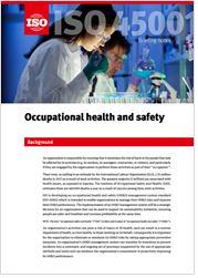 ISO 45001 Briefing note