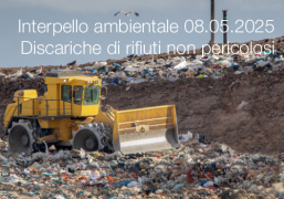 Interpello ambientale 08.05.2025 - Discariche di rifiuti non pericolosi - deroghe ai limiti di ammissibilità