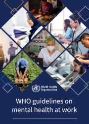 Guidelines on mental health at work