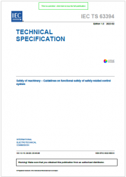 IEC TS 63394:2023 