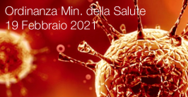 Ordinanza Ministero della Salute 19 febbraio 2021