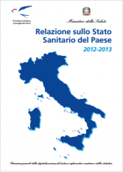 Relazione sullo Stato Sanitario del Paese 2012-2013 Relazione sullo Stato Sanitario del Paese 2012-2013
