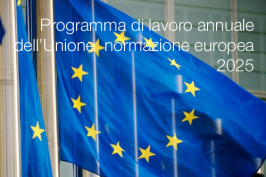 Programma di lavoro annuale dell’Unione normazione europea 2025