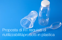 Proposta di Regola Tecnica requisiti di riutilizzabilità dei prodotti in plastica 