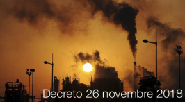 Decreto 26 novembre 2018 Decreto 26 novembre 2018