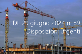 Decreto-Legge 29 giugno 2024 n. 89 