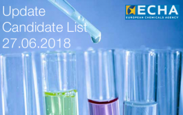 ECHA: Update Candidate List 27.06.2018 ECHA: Update Candidate List 27.06.2018