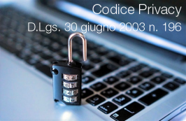 Decreto legislativo 30 giugno 2003, n. 196 (Privacy)