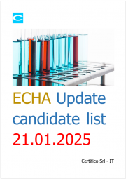 ECHA: Update candidate list 21.01.2025