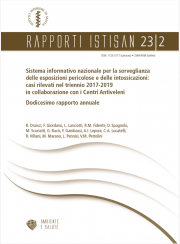 ISS: Esposizioni pericolose e intossicazioni | 12° Rapporto nazionale