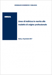 Linee di indirizzo malattie professionali