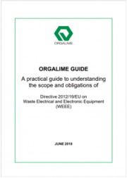 Orgalime | Guide to understanding the scope and obligations of Directive RAEE Orgalime | Guide to understanding the scope and obligations of Directive RAEE