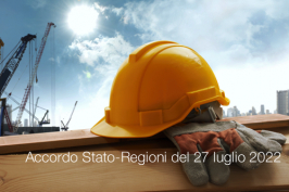 Accordo Stato-Regioni del 27 luglio 2022