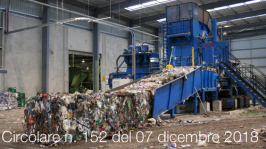 Circolare n. 152 del 07.12.2018 | Responsabile Tecnico categoria 10 Circolare n. 152 del 07.12.2018 | Responsabile Tecnico categoria 10