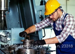 Cassazione Penale Sez. 4 del 23 giugno 2025 n. 23318