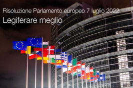Risoluzione Parlamento europeo del 7 luglio 2022 Risoluzione Parlamento europeo del 7 luglio 2022