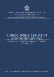 Elenco esplosivi impiego attivita' estrattive 2023