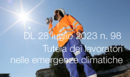 Decreto-Legge 28 luglio 2023 n. 98 