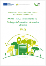 FAQ MASE Sviluppo infrastrutture di ricarica elettrica / Maggio 2023