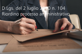 Decreto legislativo n. 104 del 2 luglio 2010