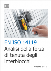 EN ISO 14119: Analisi della forza di tenuta interblocchi