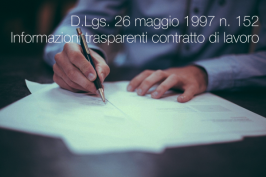 Decreto Legislativo 26 maggio 1997 n. 152