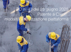 Decreto Direttoriale n. 43 del 25 giugno 2025