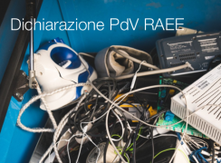 Dichiarazione PdV (Produzione e Destinazione di un Prodotto) RAEE