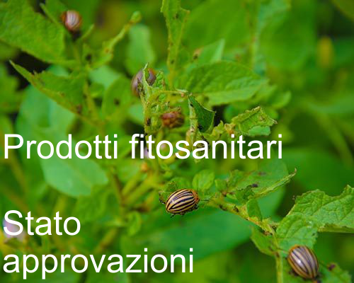 Prodotti fitosanitari approvazioni Prodotti fitosanitari approvazioni