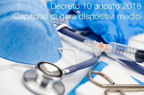 Decreto 10 agosto 2018 Decreto 10 agosto 2018