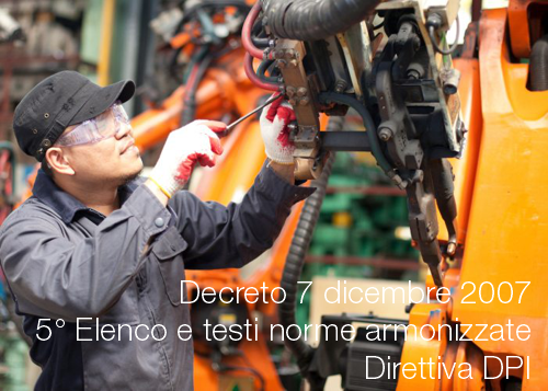 Decreto 7 dicembre 2007 Decreto 7 dicembre 2007