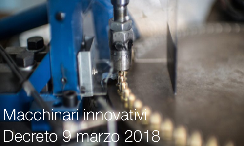 Decreto 9 marzo 2018 Decreto 9 marzo 2018