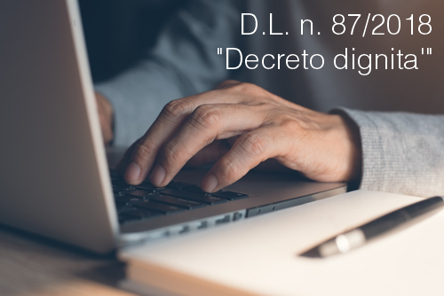 Decreto dignita Decreto dignita