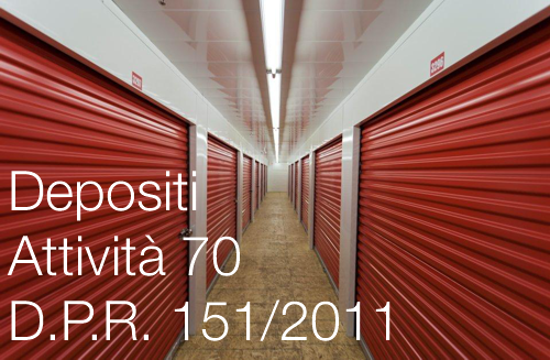 Depositi attivit 70 Depositi attivit 70