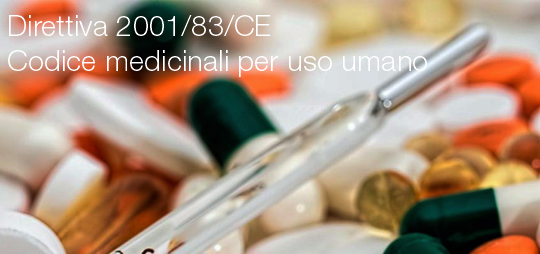Direttiva 2001 83 CE codice medicinali Direttiva 2001 83 CE codice medicinali