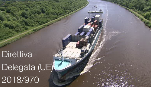 Direttiva Delegata UE 2018 970 Direttiva Delegata UE 2018 970