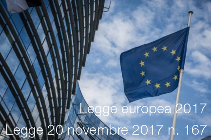 Legge europea 2017 Legge europea 2017