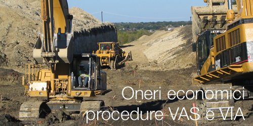 Oneri economici procedure VAS VIA 2018 Oneri economici procedure VAS VIA 2018