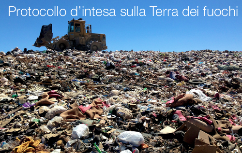 Protocollo intesa sulla Terra dei fuochi Protocollo intesa sulla Terra dei fuochi
