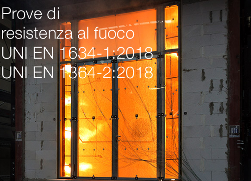 Prove di resitenza al fuoco Prove di resitenza al fuoco