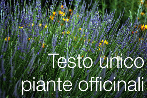 testo unico piante officinali testo unico piante officinali