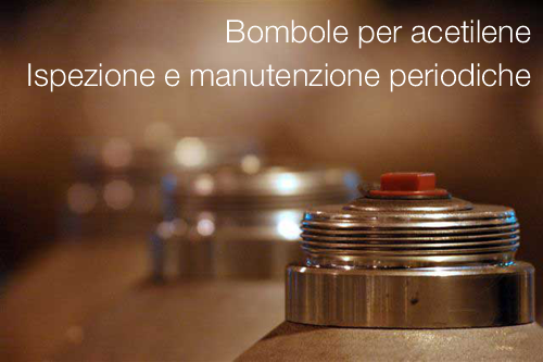Bombole per acetilene Bombole per acetilene